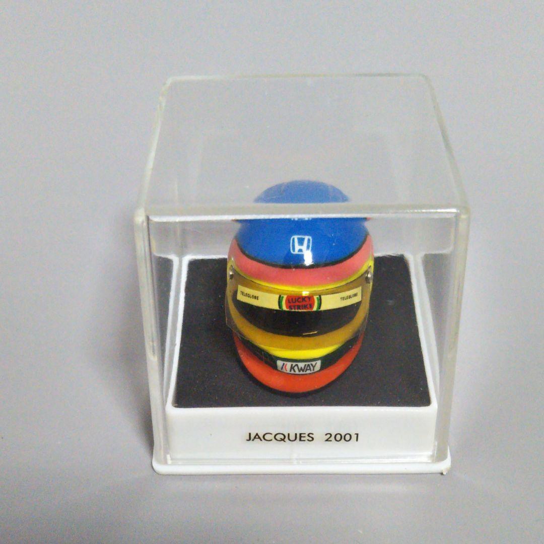 JFC F1 ヘルメット ジャック・ビルヌーブ 2001 1/12