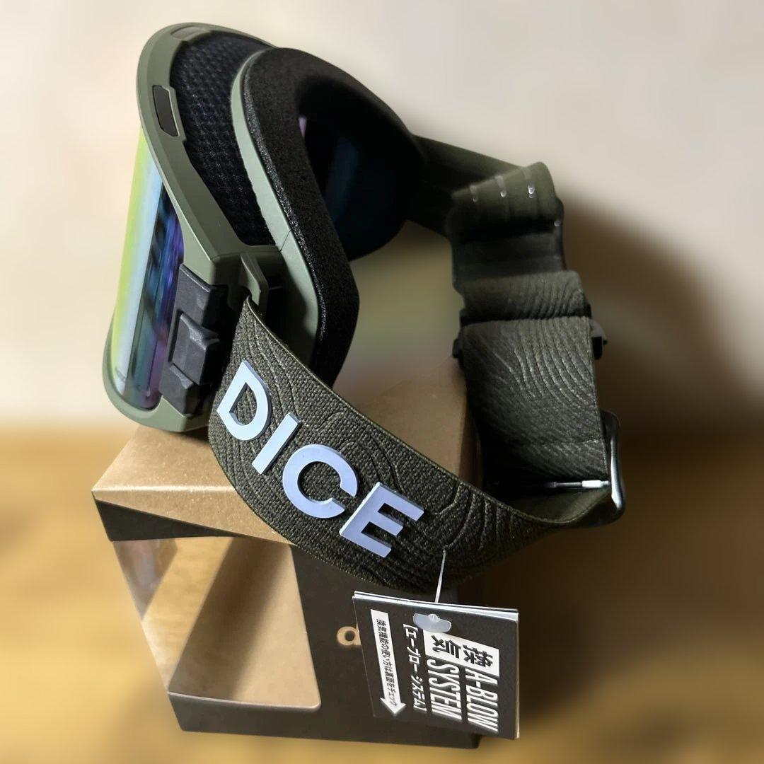 DICEゴーグルGOODMAN OLVカラー新品未使用