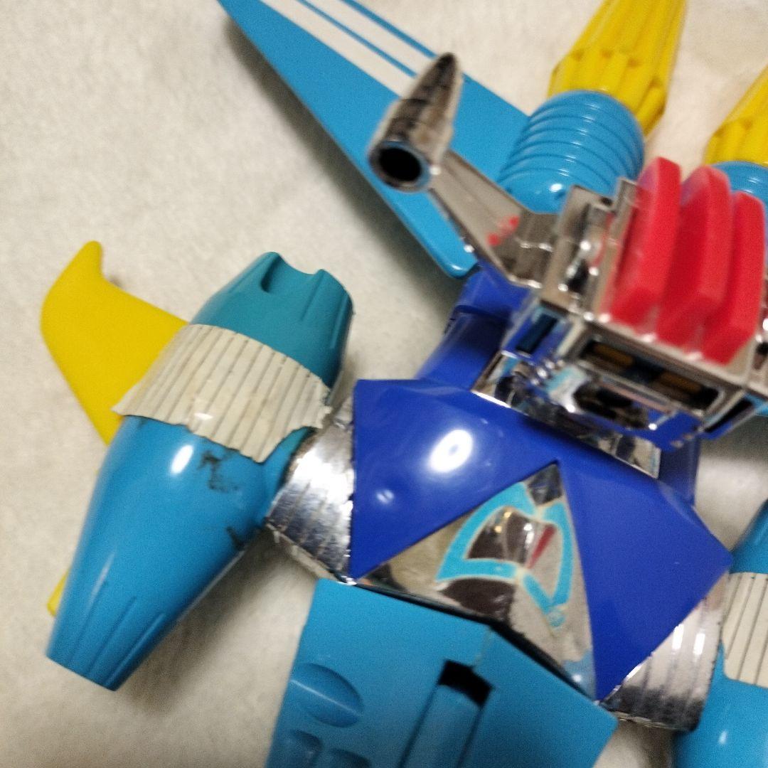 【昭和おもちゃ】超人戦隊バラタック_ブルー空中型