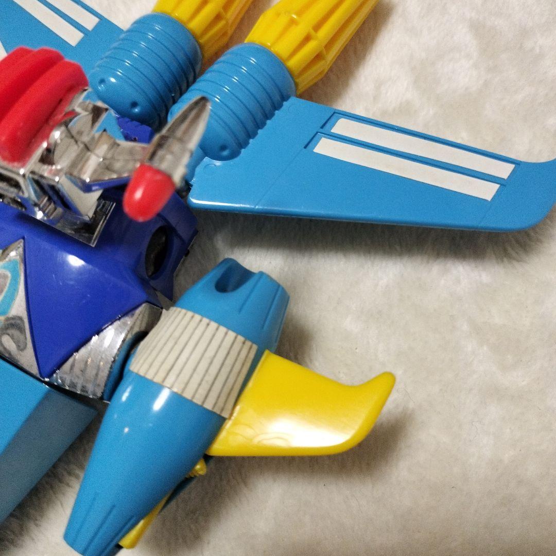 【昭和おもちゃ】超人戦隊バラタック_ブルー空中型