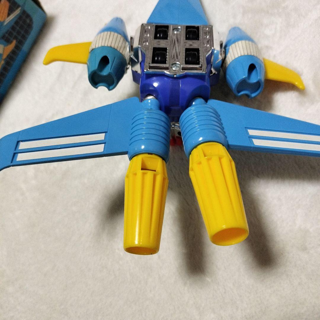 【昭和おもちゃ】超人戦隊バラタック_ブルー空中型