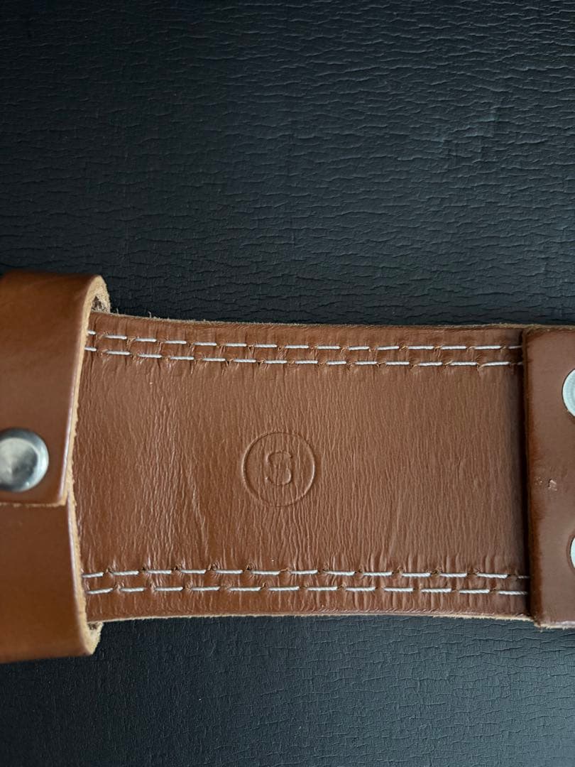 GOLD’S GYM ゴールドジム プロレザーベルトSサイズ