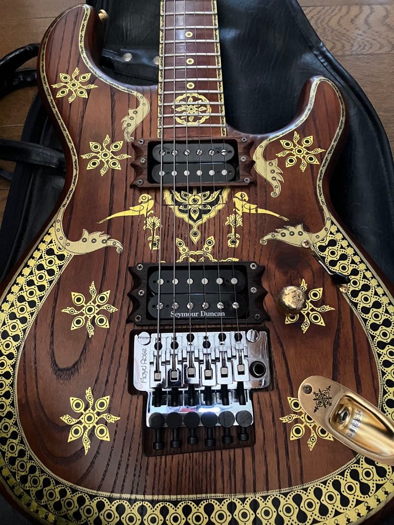 ジョージ killerギター Sitar高崎晃氏サイン入り