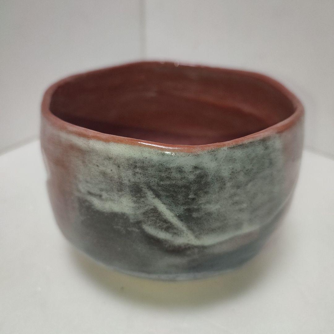 桂窯　赤茶碗