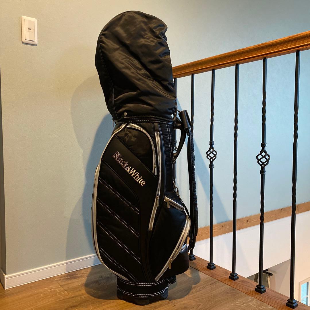 Ｂl a c k & Ｗｈi t e キャディーバッグ