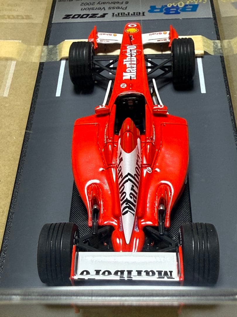 1/43 F1 BBR フェラーリF2002 プレスバージョン