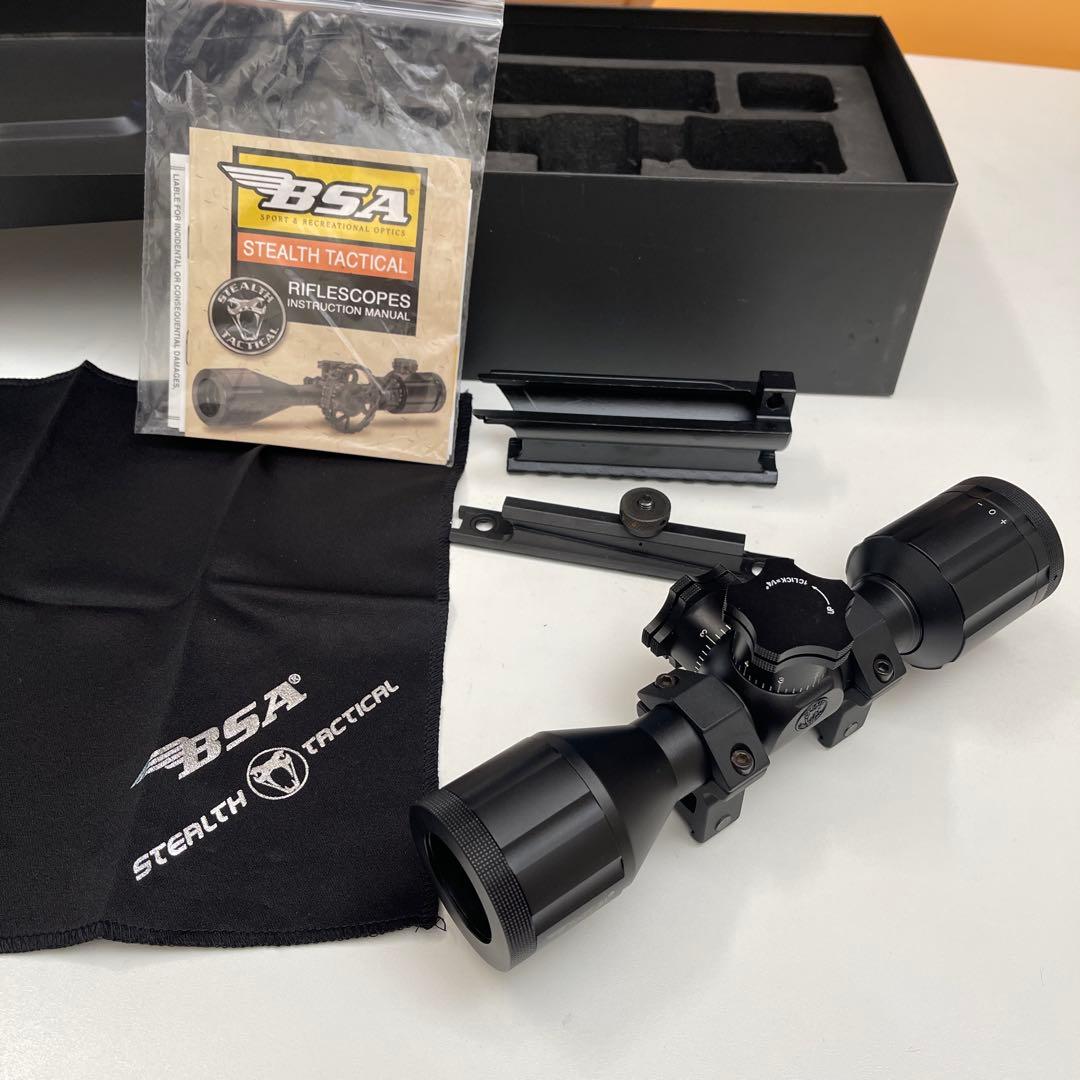 BSA Stealth Tactical ライフルスコープ