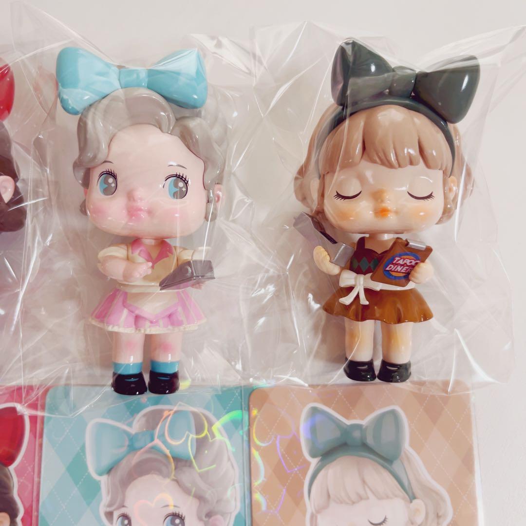 POPMART TAPOO Retro Diner シリーズ 4体セット タプー