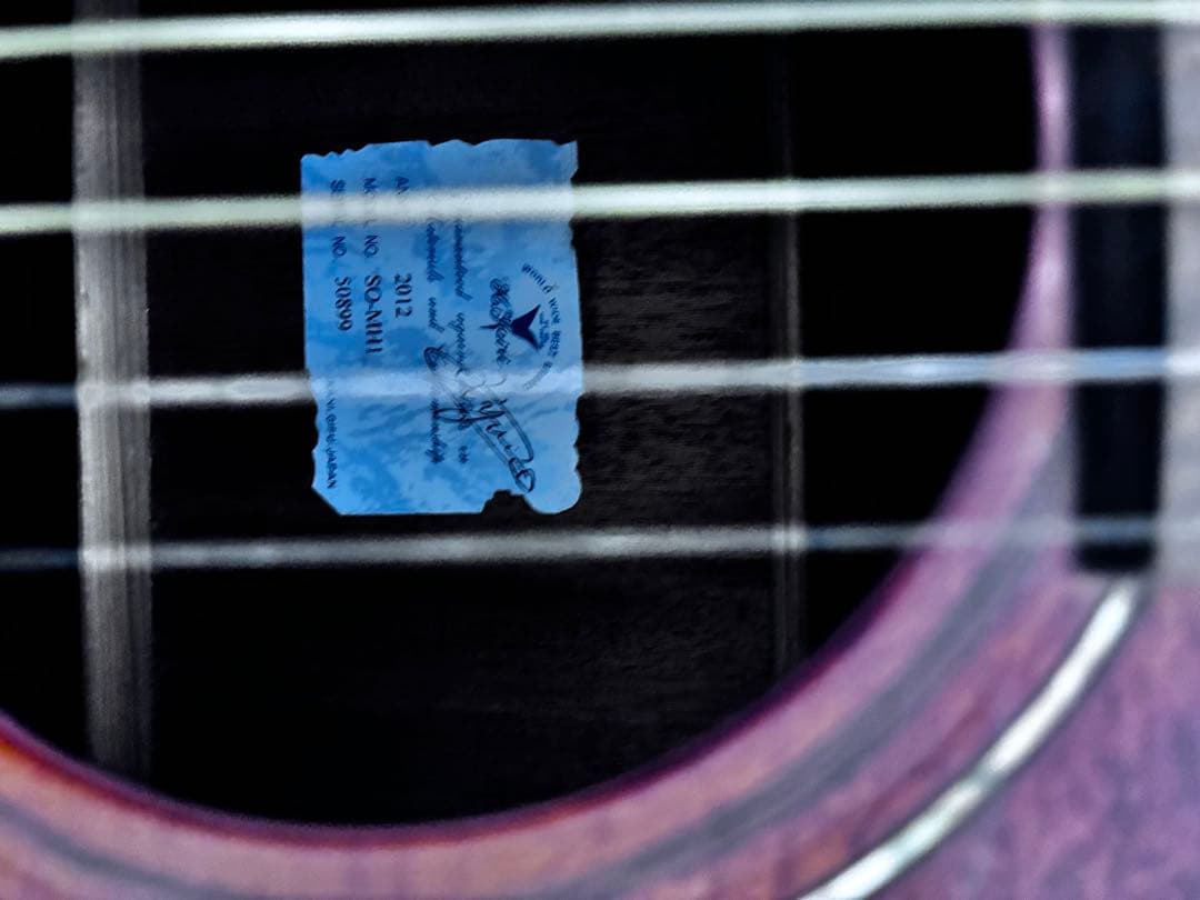 K.YAIRI アコースティックギター SO-MH1