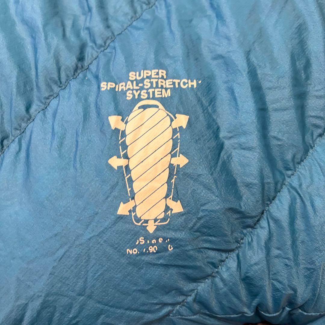 【美品】モンベル U.L.スーパースパイラルダウンハガー800 #3 900#5