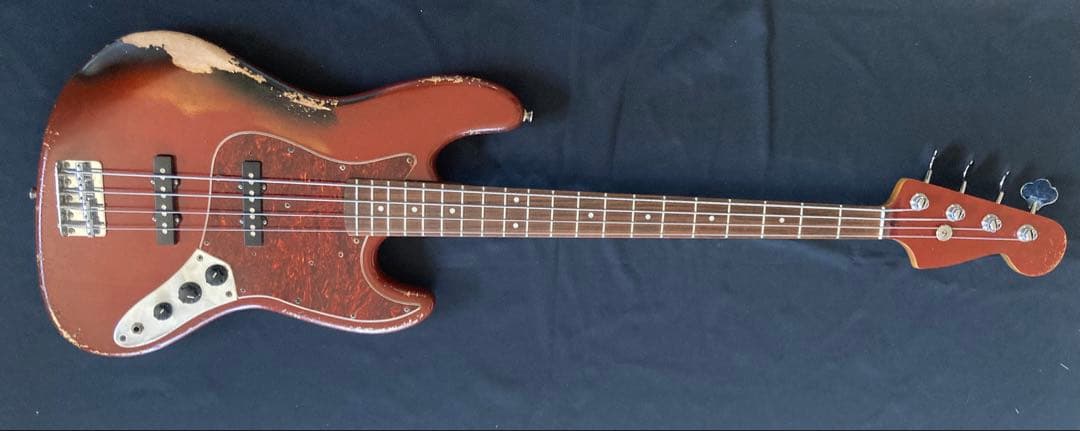 早い者勝ち　#18ジャズベースタイプ オールラッカー塗装