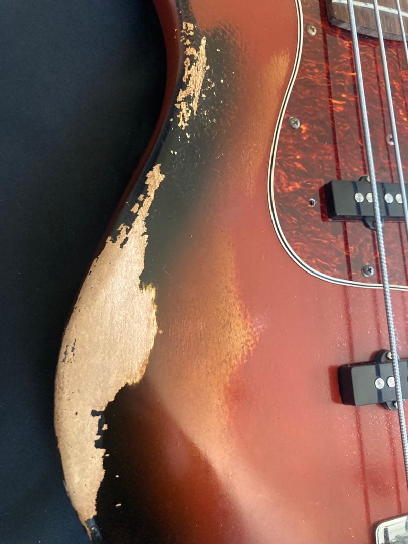 早い者勝ち　#18ジャズベースタイプ オールラッカー塗装