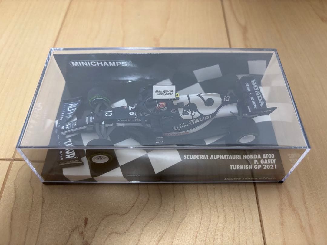 ミニカー MINICHAMPS AT02 P.GASLY 1/43