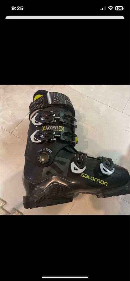Salomon XACCESS80スキー用ブーツ(男性用)