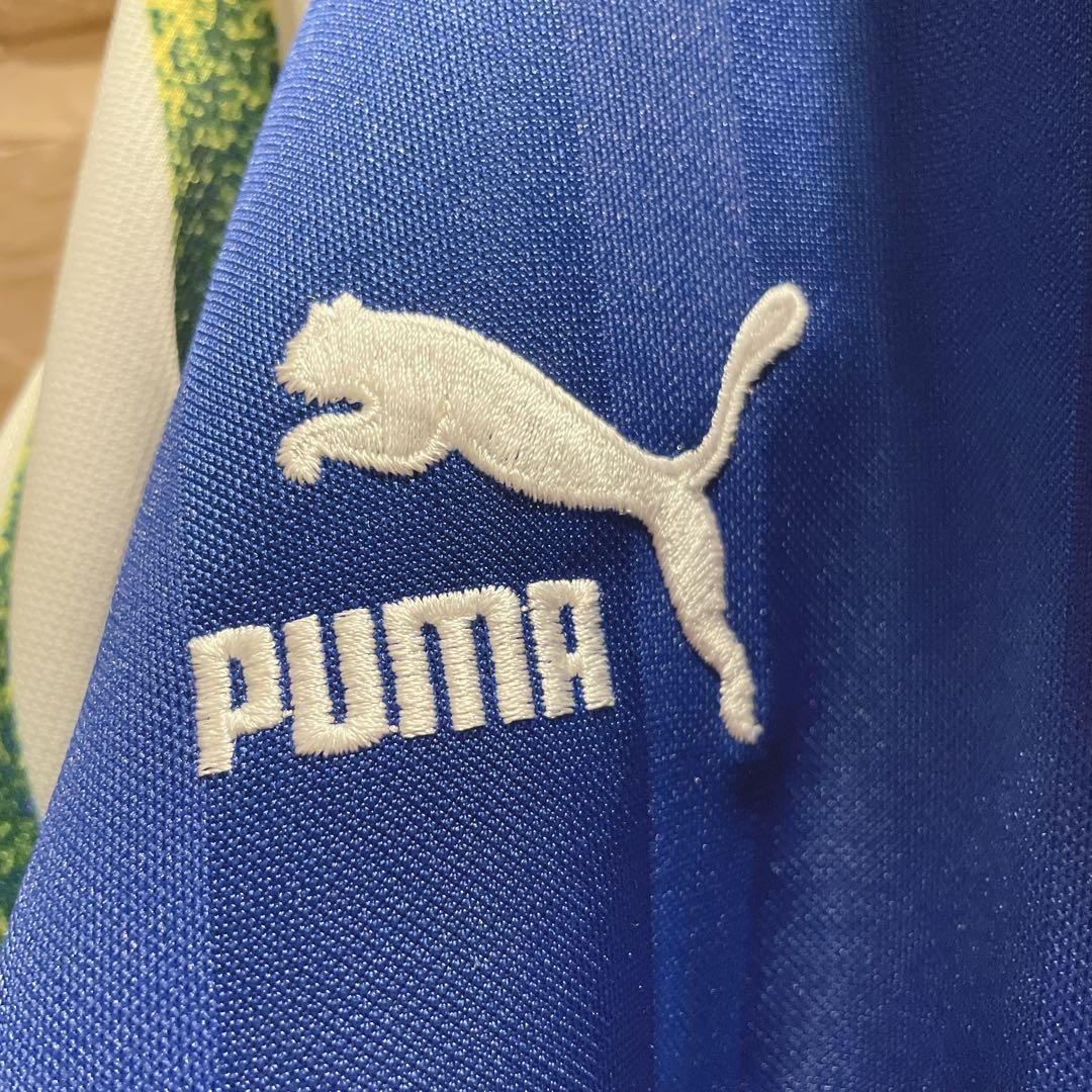 【希少】90s'/PUMAプーマ/ジャージセットアップ/昭和レトロ/派手デザイン