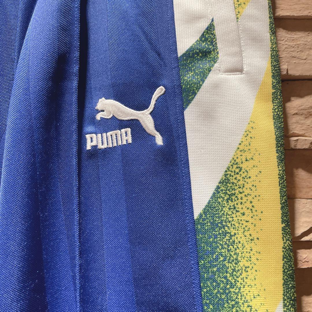 【希少】90s'/PUMAプーマ/ジャージセットアップ/昭和レトロ/派手デザイン