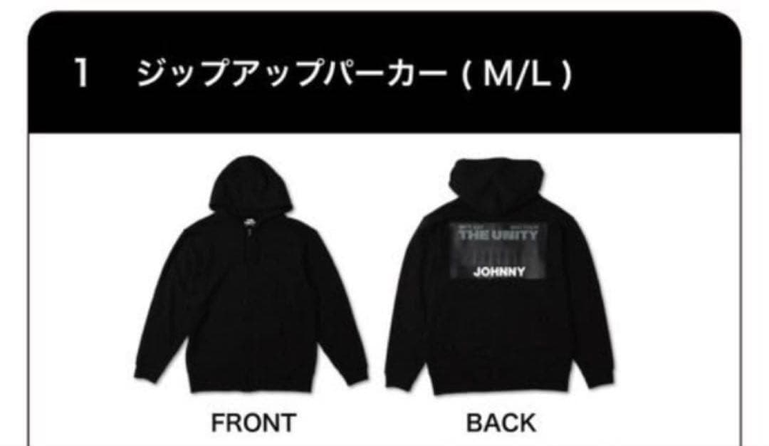 NCT 127 UNITY ジップアップ パーカー MARK マーク M サイズ