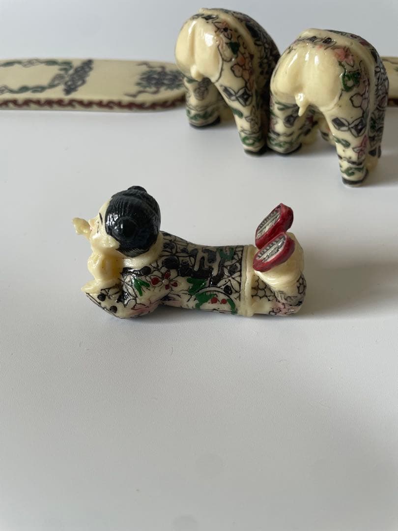 根付　春画　中国　アンティーク　提げ物