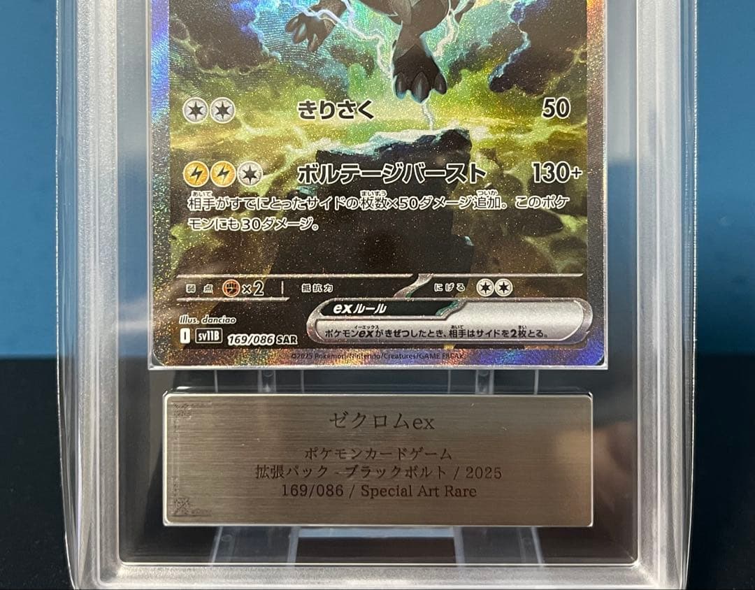 ゼクロムex SAR レシラムex SAR ARS10+セット