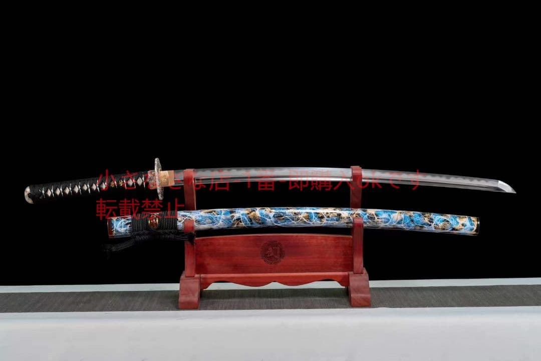 三枚合わせ鋼侍刀【凌影】 古兵器 武具 刀装具 日本刀 模造刀 居合刀