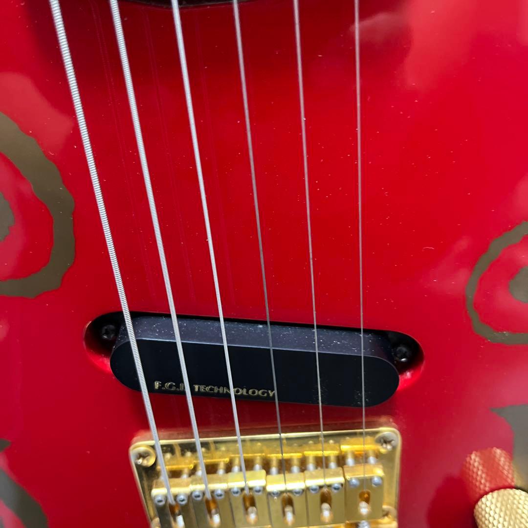Fernandes エレキギター レッドBUCK-TICK今井寿モデル