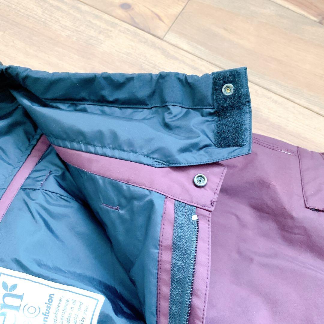 GREENCLOTHING スノーボードパンツ 紫茶色　Lサイズ