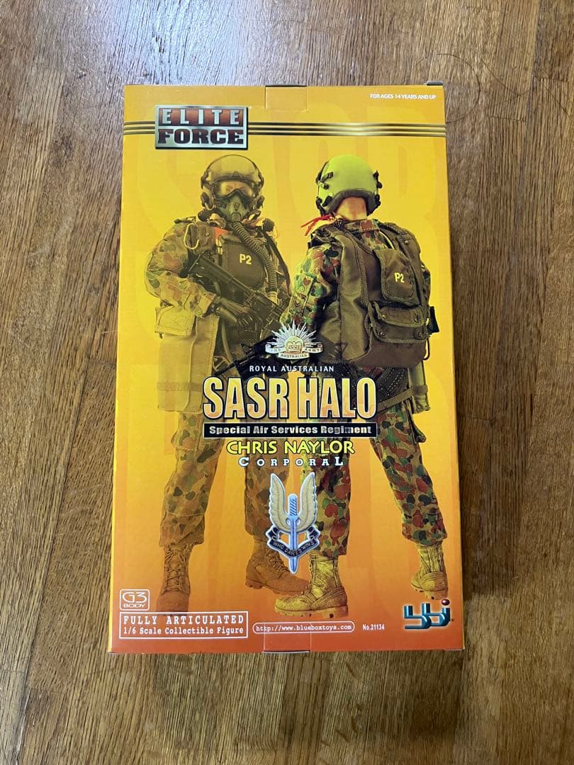 未開封 ELITE FORCE SASR HALO CHRIS NAYLOR