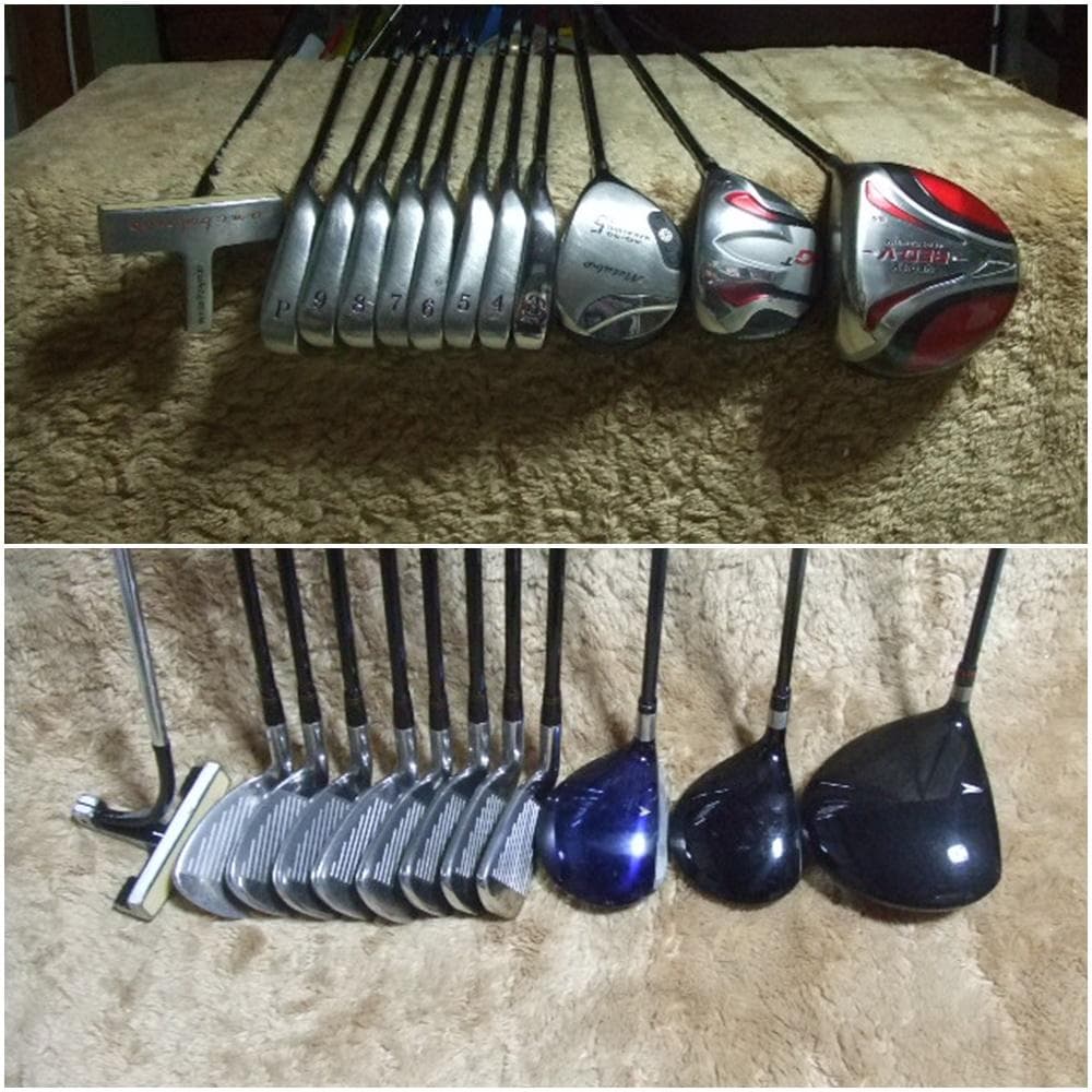 男性初心者用ゴルフセット 1Wはデカヘッド　バックT-ZOID付 全12本
