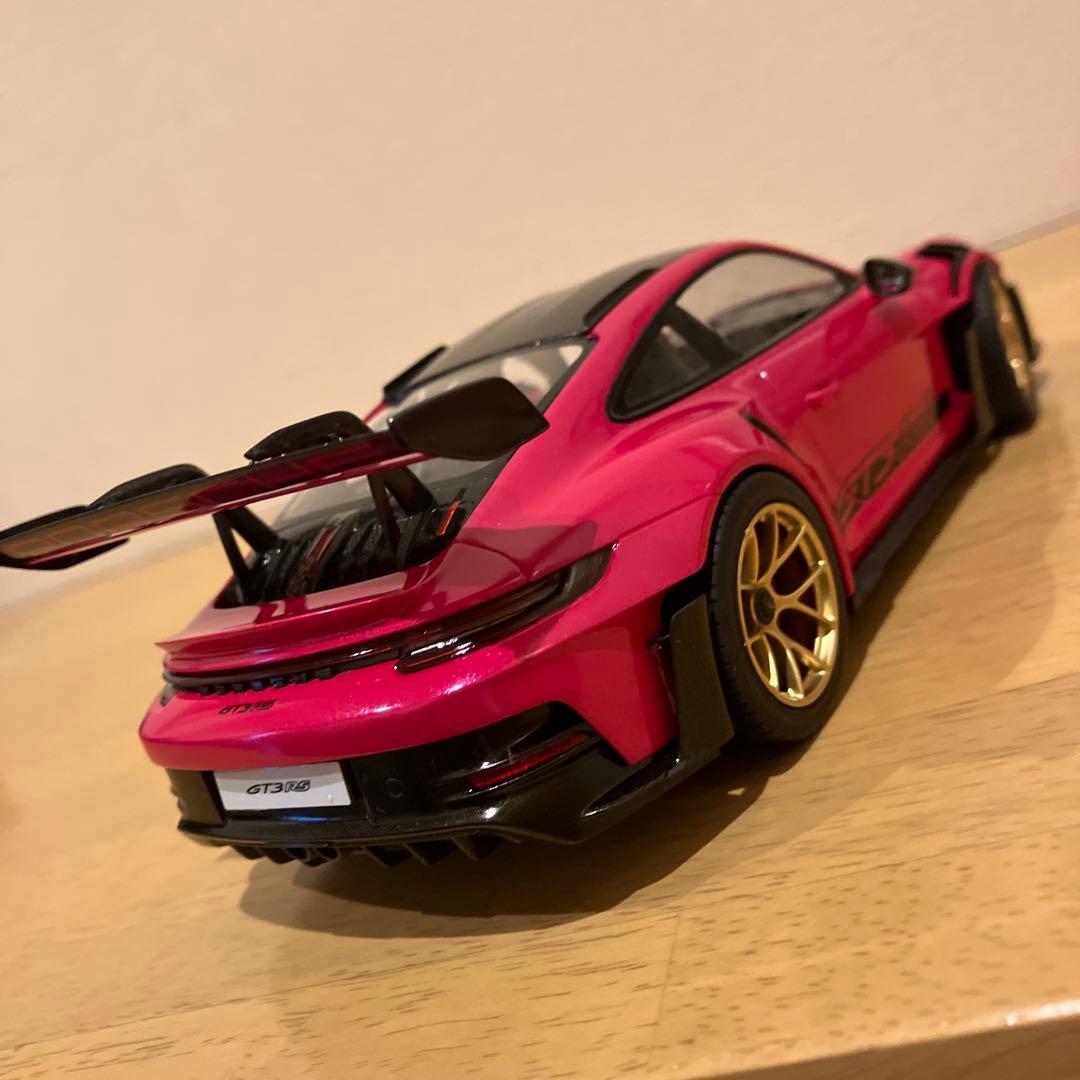 タミヤ　1/24ポルシェ911GT3 RS 塗装済み完成品
