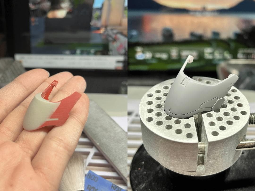 MG 1/100 MSN-04 SAZABI Ver.Ka 全塗装 改修済み