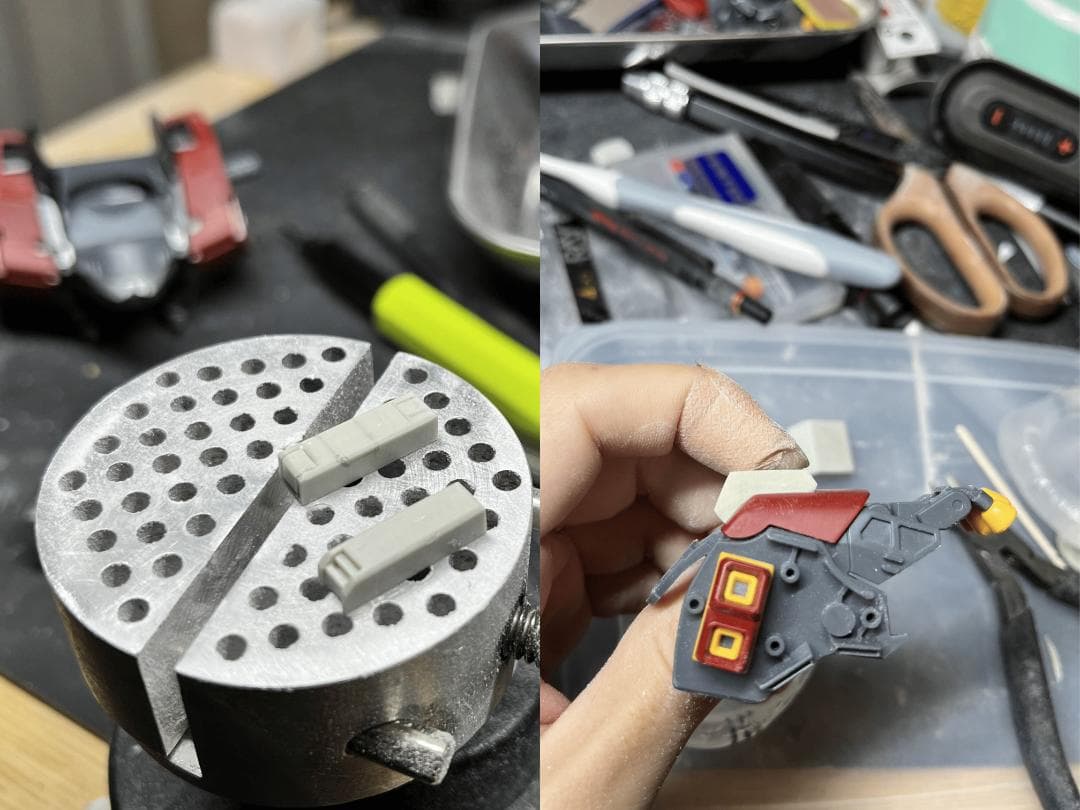 MG 1/100 MSN-04 SAZABI Ver.Ka 全塗装 改修済み