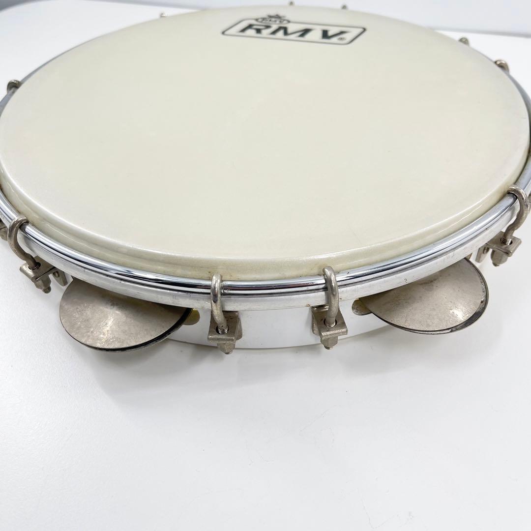 良品 RMV パンデイロ 10インチ 本革 ブラジル製