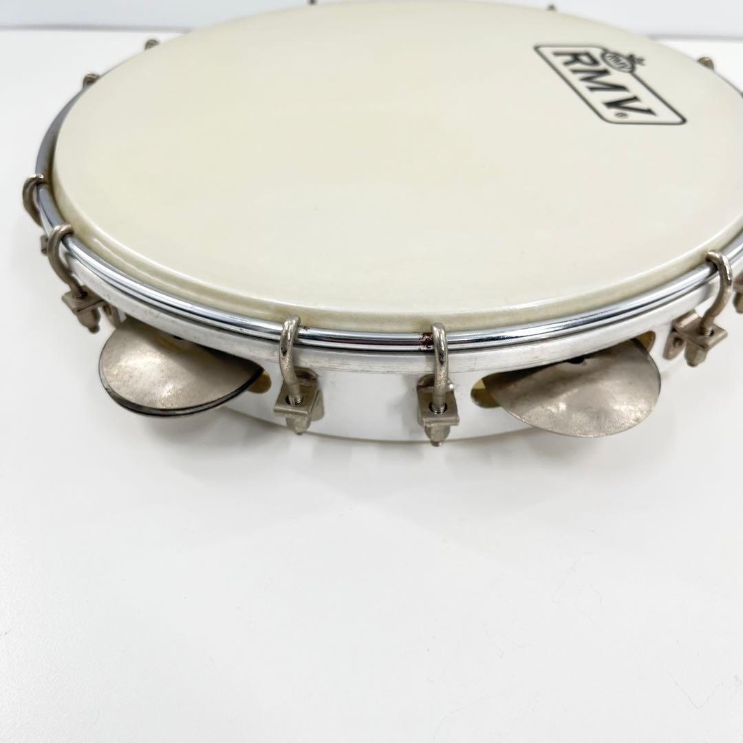 良品 RMV パンデイロ 10インチ 本革 ブラジル製