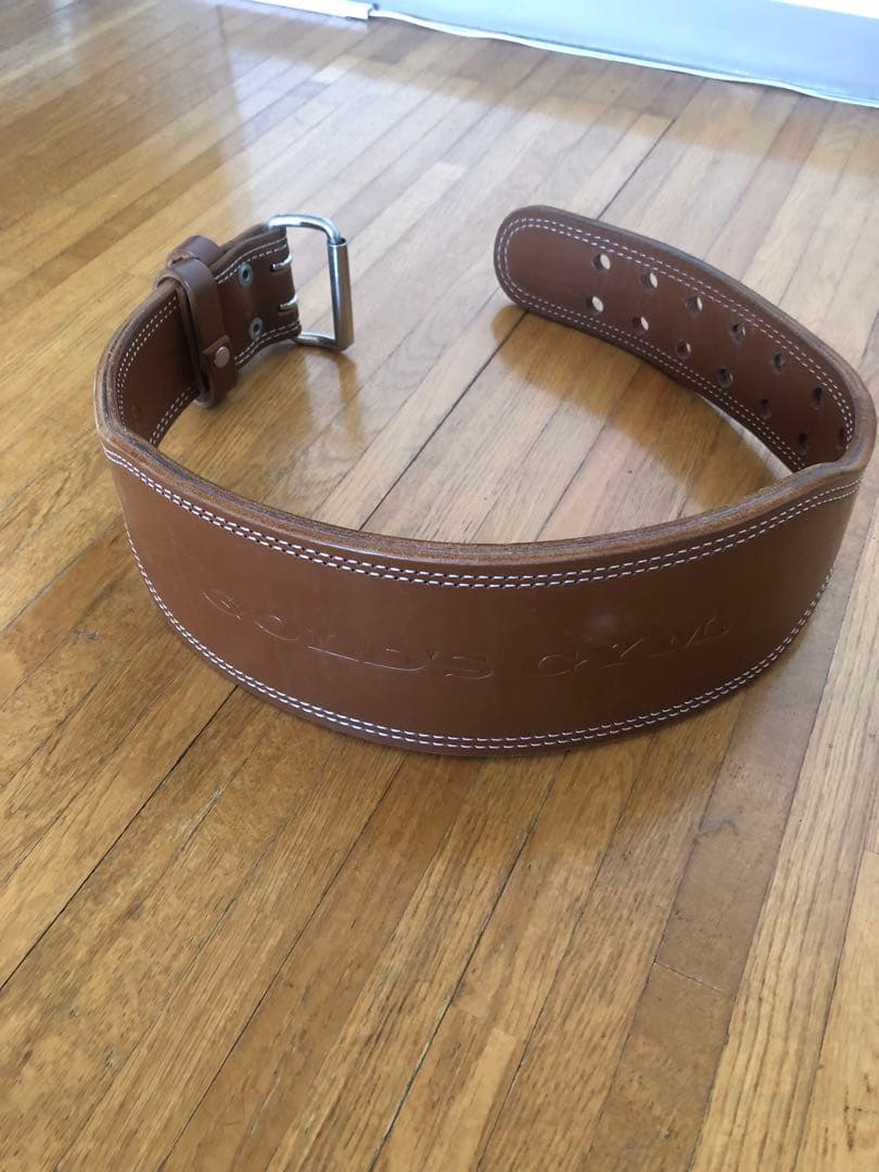 GOLD'S GYM プロレザーベルト S