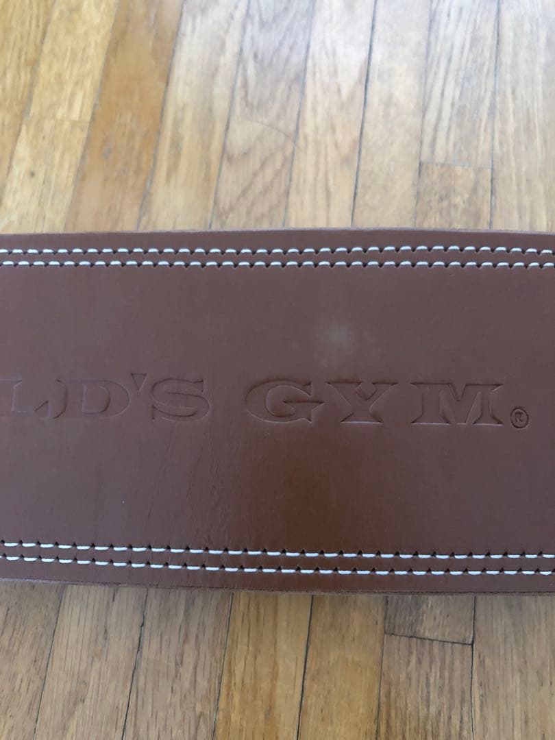 GOLD'S GYM プロレザーベルト S