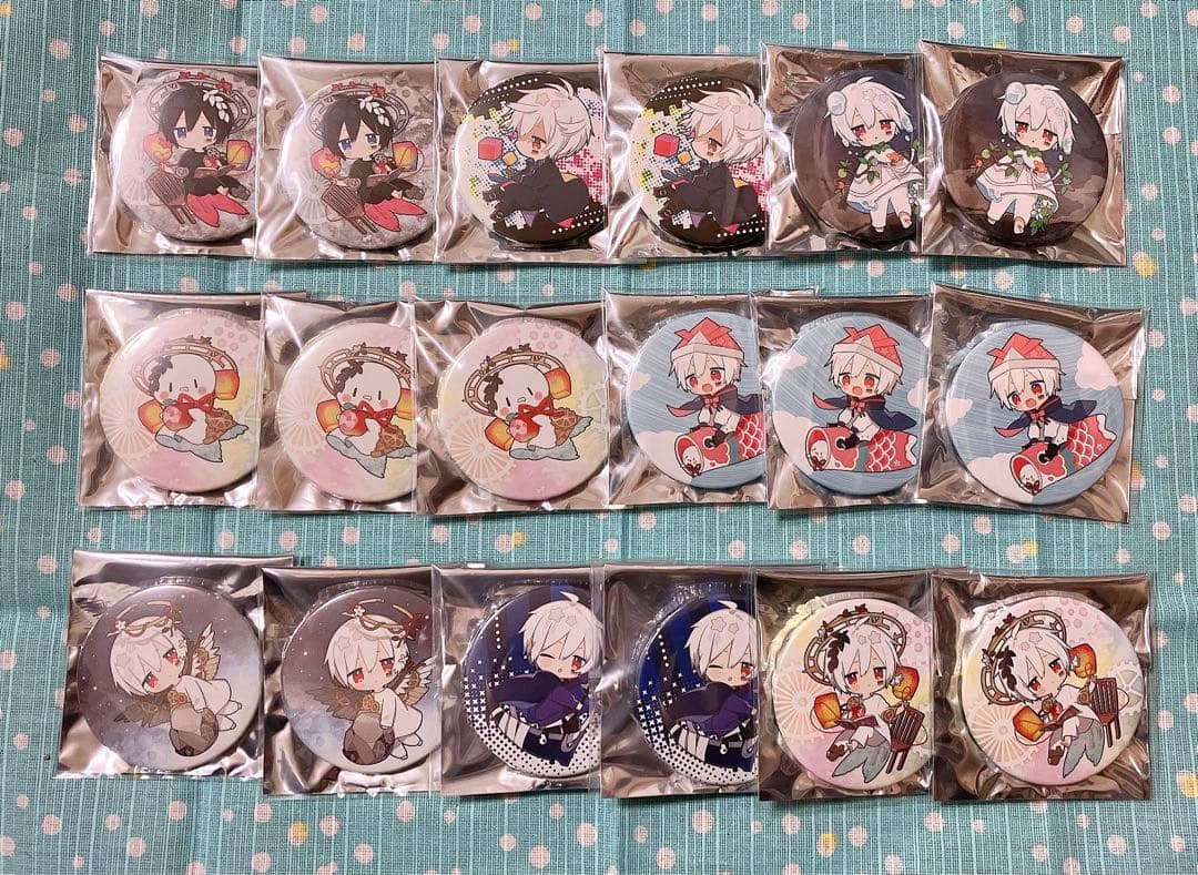 まふまふ 缶バッチ