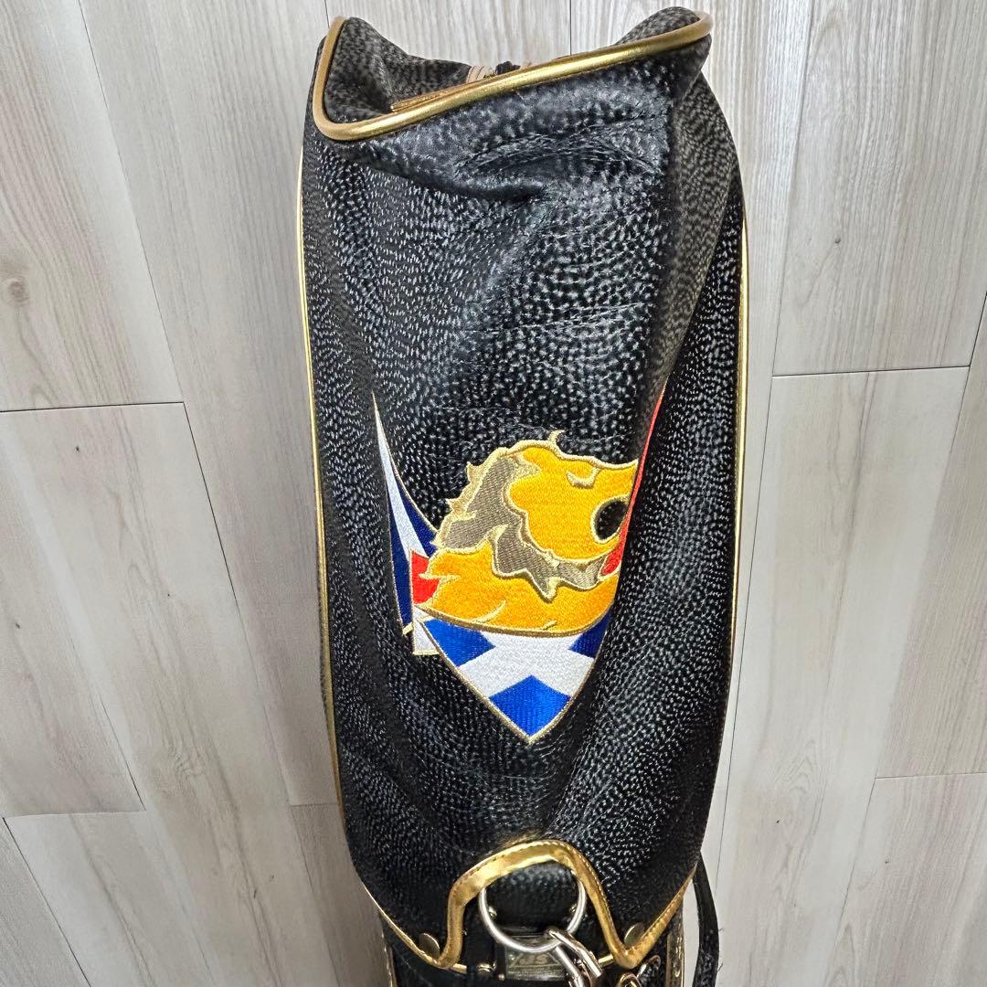 【ジャンボ尾崎】J's WORLD STAGE マッスルブラック　ゴルフバッグ