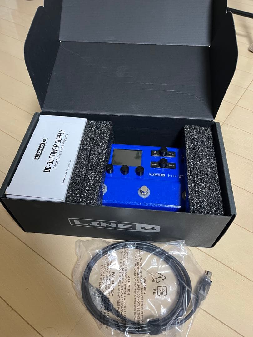 ギター LINE6 HX Stomp Lightning Blue