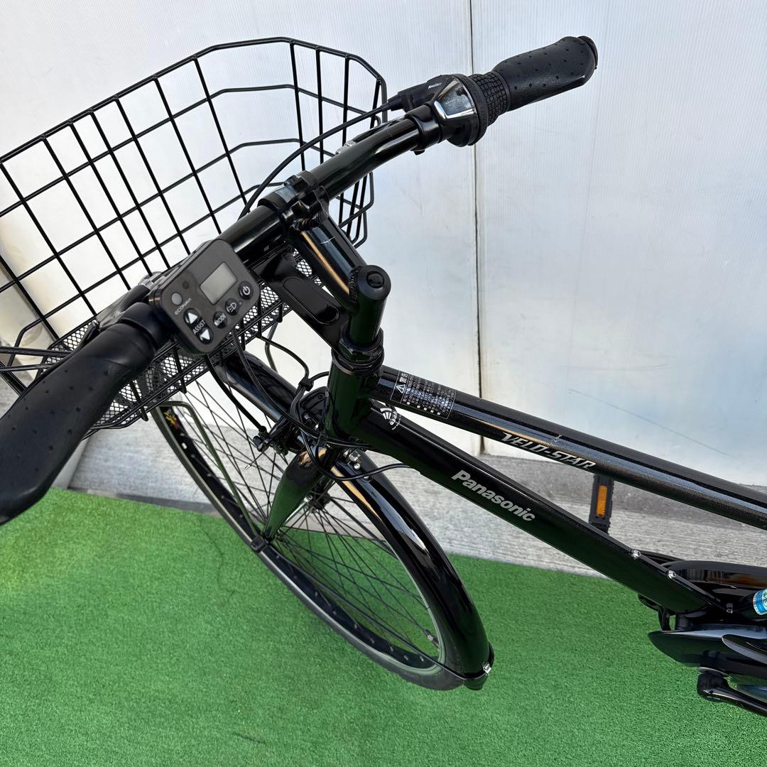 Panasonicパナソニック新型電動アシスト自転車スポーツ型 ブラック 美品