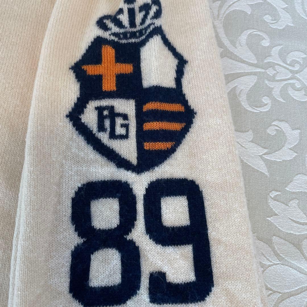 PEARLY GATES カシミヤ混セーター 美品サイズ5 クリーム色