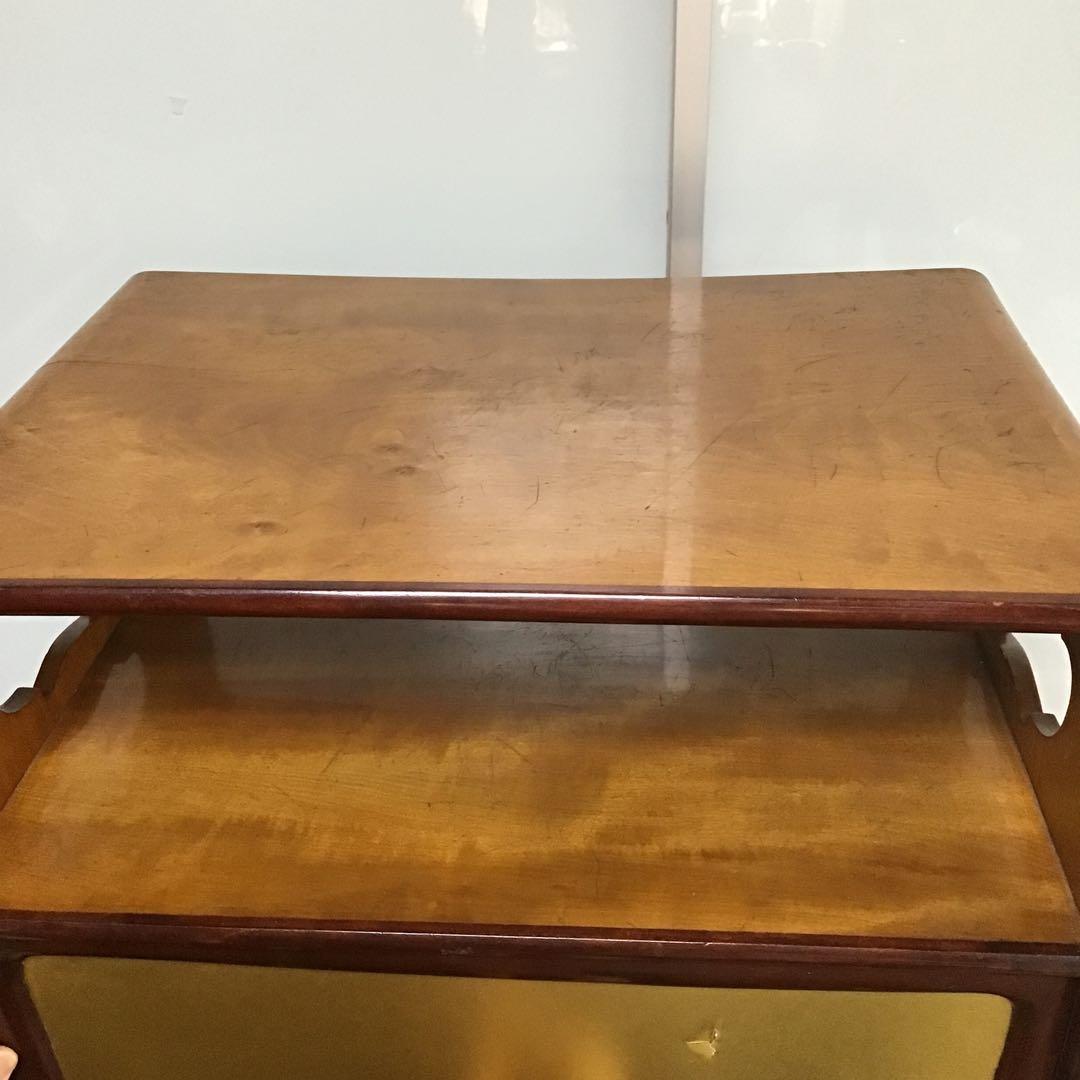 棚　茶棚　銘木　家具　金戸