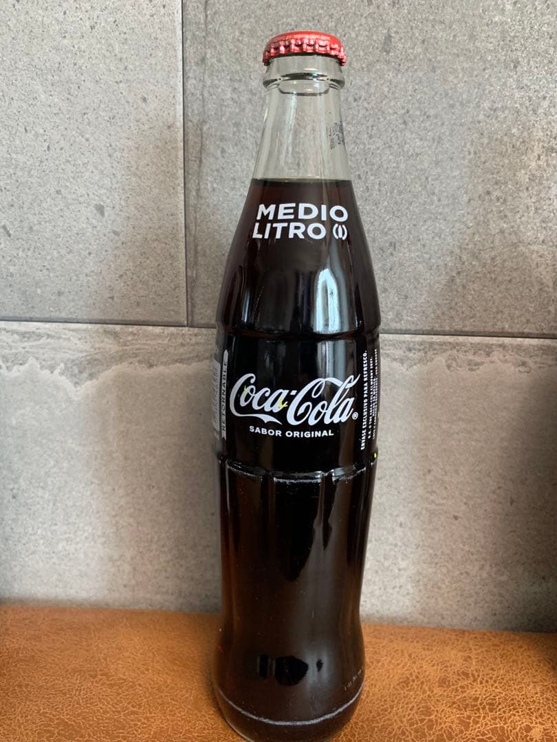 メキシコ製Coca-Cola 500ml リサイクル可能ボトル4本