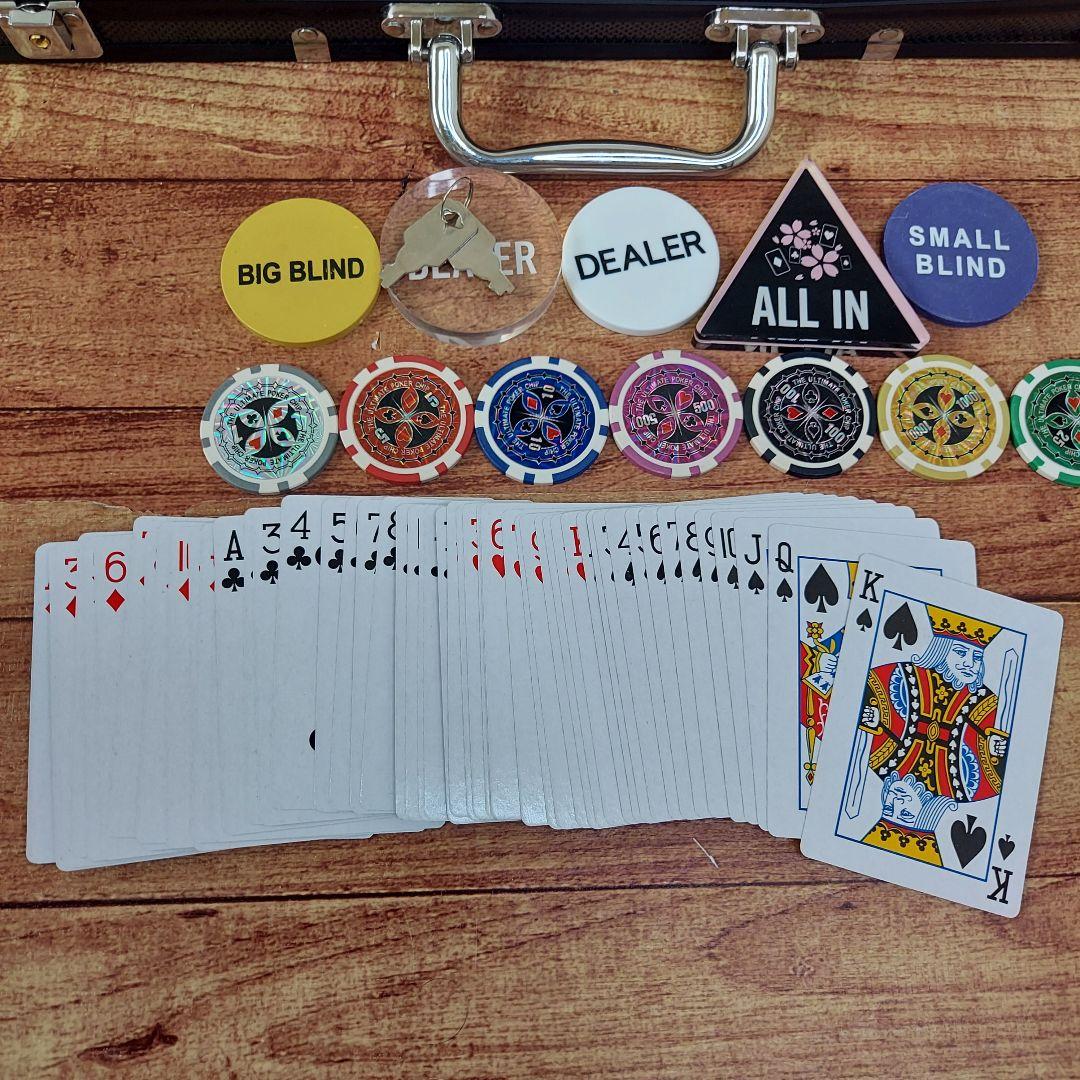 ポーカーセット　THE ULTIMATE POKER CHIP 約500枚