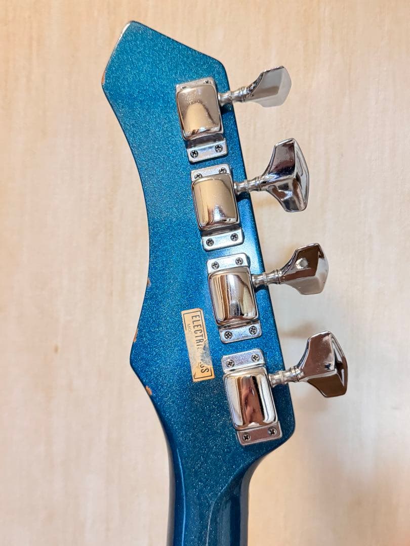 【1960年代】絶版 Guyatone EB-9 Sharp Fiveブルー