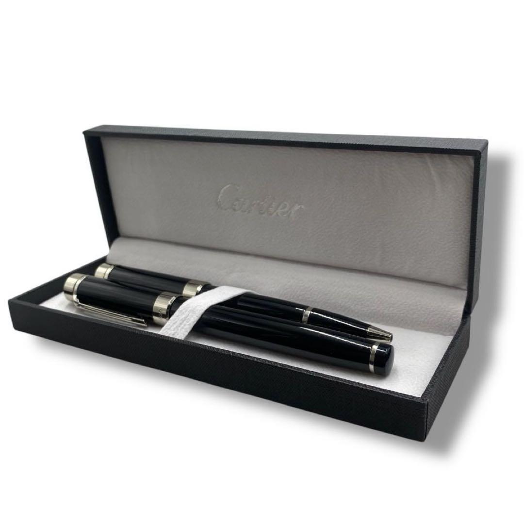 美品 Cartier カルティエ パシャドゥ ボールペン ビジネス 文房具 2本
