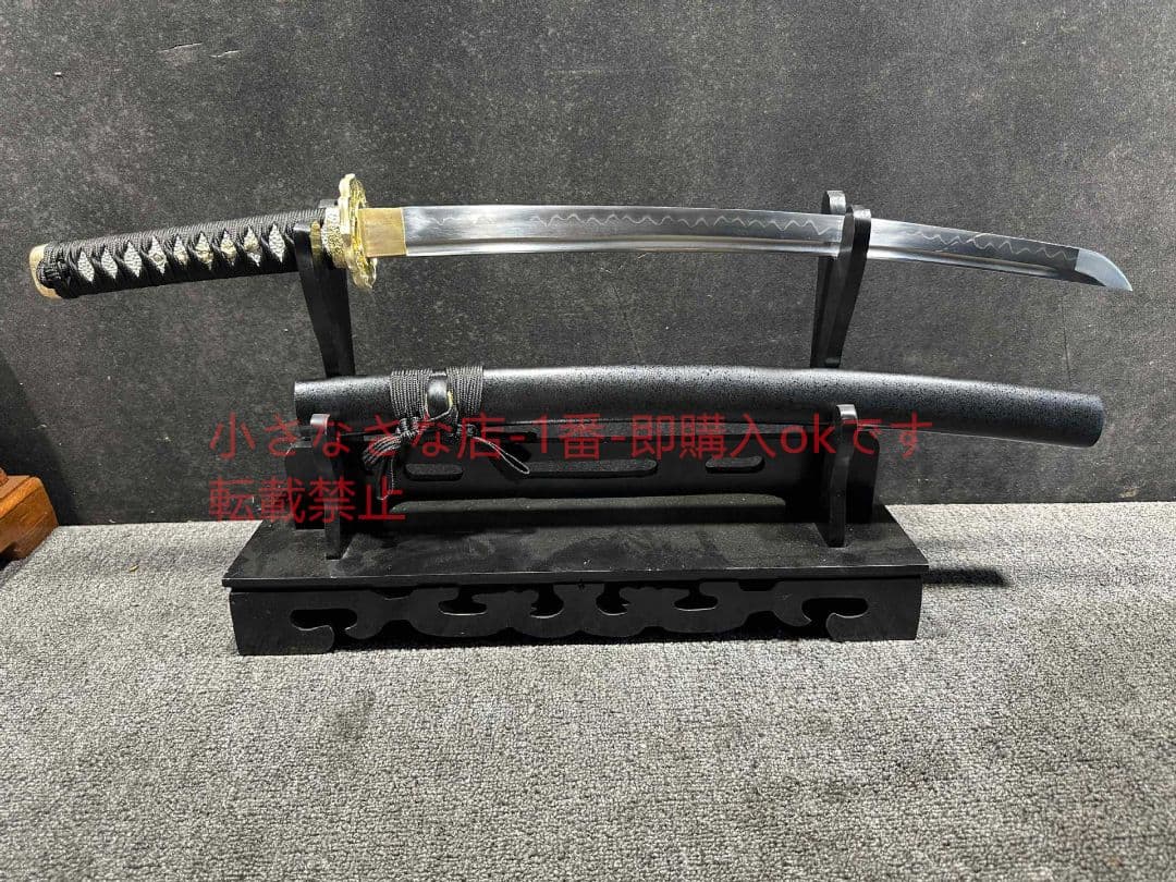 20寸中タイプT10焼刃武士打刀波 古兵器 武具 刀装具 日本刀 模造刀 居合刀