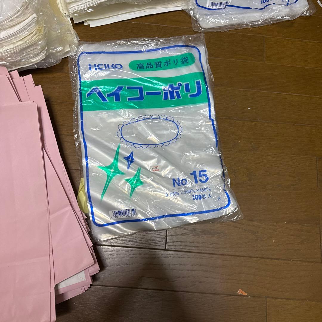 オリジナルショップ袋　ヘイコーポリおまけ付き