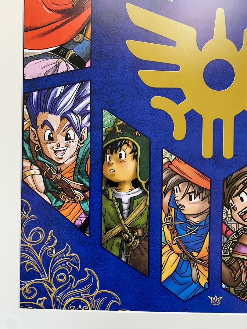 【激レア】額装品　ドラクエ　35周年記念　鳥山明　DRAGON QUEST