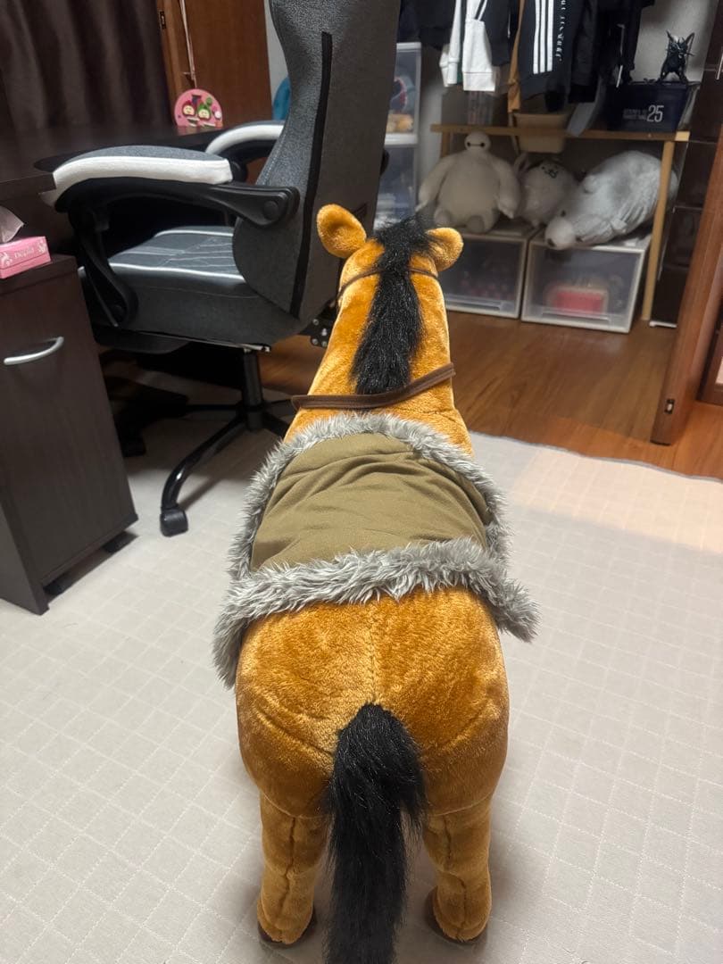 アニマル スツール 馬 ポニー ぬいぐるみ 椅子 インテリア