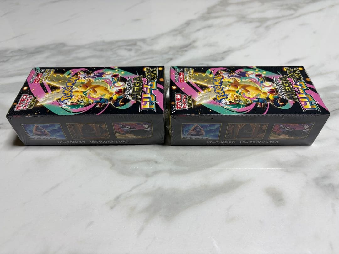 ポケモン MEGAドリームex シュリンク付き 2BOX
